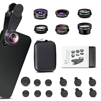 Amazon.co.jp: スマホレンズ, スマホ用カメラレンズ 7in1